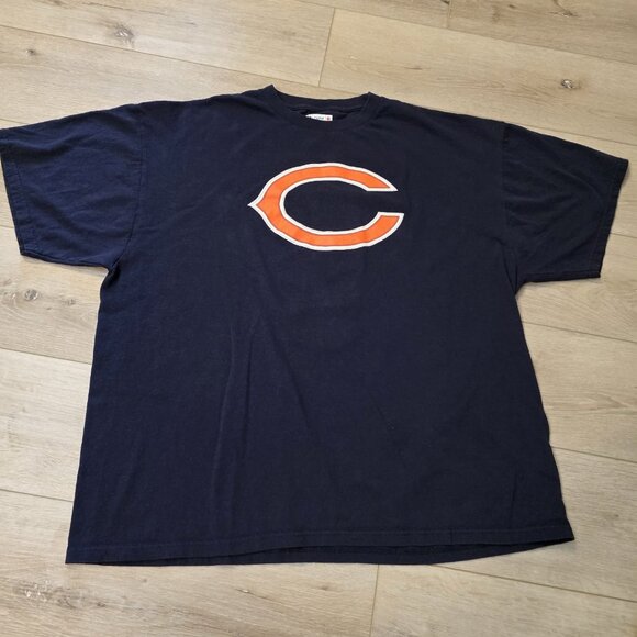 Chicago Bears #6 Cutler NFL Apparel Football Blue T-Shirt Size 2XL Short Sleeve - Picture 1 of 5